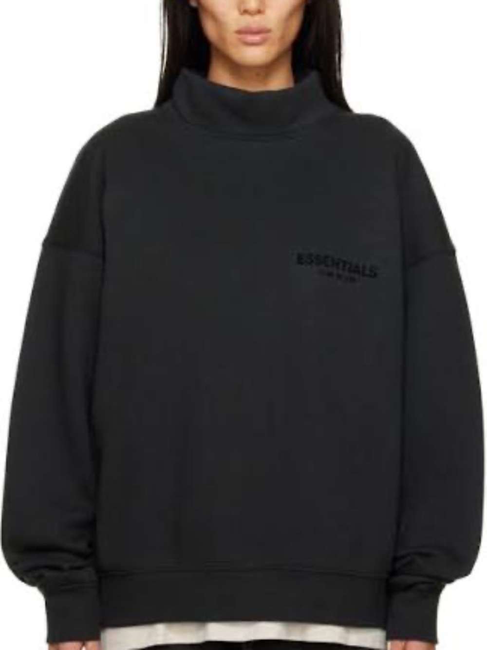 Essentials mock neck